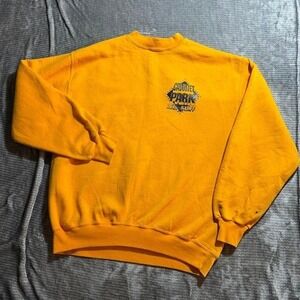 Vintage Augusta Sportswear Calumet Park Rec Staff Sweatshirt Yellow Mens XL USA